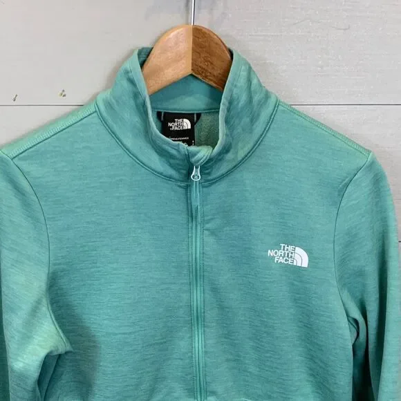 The North Face Teal Zip-Up Jacket womans size small - Picture 4 of 11